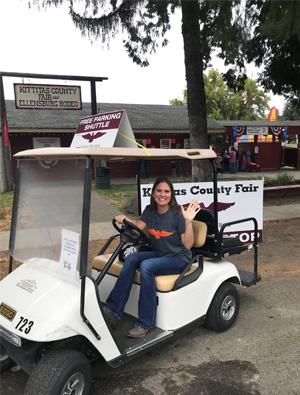 Cashmere Valley Bank at the Ellensburg Rodeo and Fair